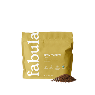 Organic Instant Coffee, Decaf